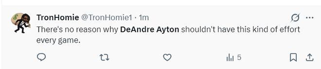 艾顿复出爆发砍23+10 湖人轻取公牛终结连败